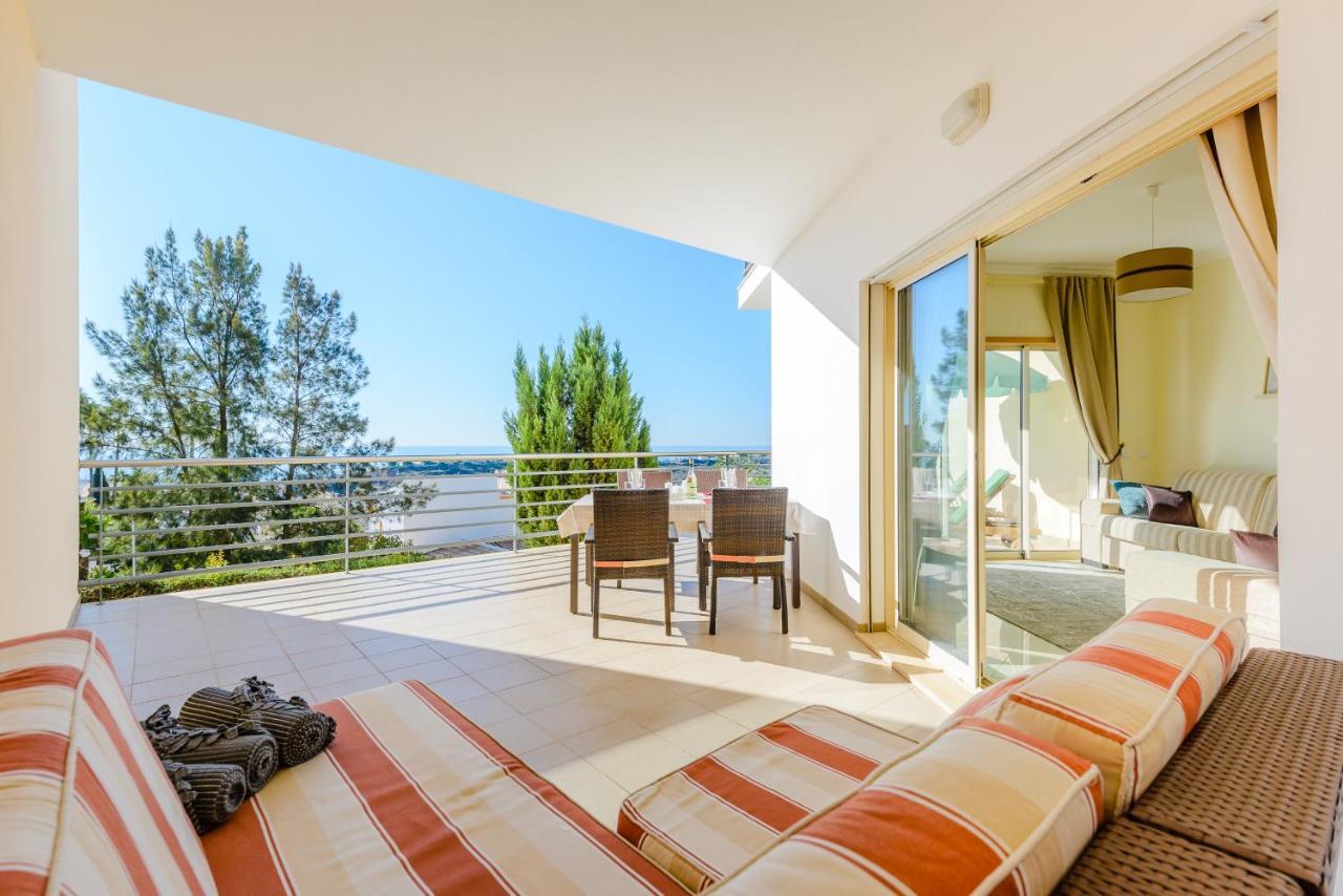 Bnb Homes Ocean View Apartment With Huge Sunny Terrace, 2 Swimming Pools & Tennis Court Албуфейра Экстерьер фото